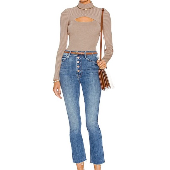 Mother Denim | The Pixie Dazzler Ankle Fray Jeans | Size 24 In Beginners Luck - Picture 3 of 9